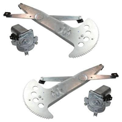 New Front Left And Front Right Window Regulator Compatible With Buick Chevrolet Oldsmobile thumbnail 6
