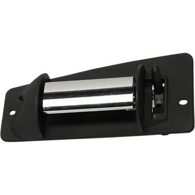 Driver Side Front Exterior Door Handle Compatible With 2001-2007 Gmc Sierra Chrome Lever With Black thumbnail 12