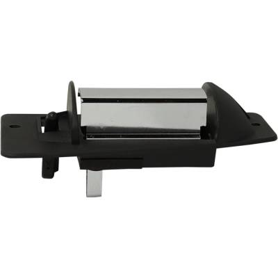 Driver Side Front Exterior Door Handle Compatible With 2001-2007 Gmc Sierra Chrome Lever With Black thumbnail 8