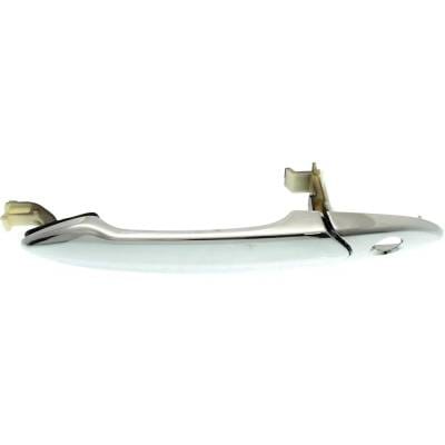 Front Driver Side Exterior Door Handle Compatible With 2016-2022 Chevrolet Spark Chrome With Key thumbnail 8