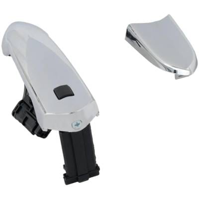 Front Left (Driver Side) Exterior Door Handle Compatible With 2016-2022 Chevrolet Spark Chrome thumbnail 4