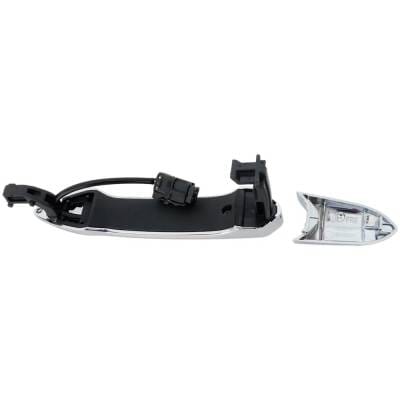 Front Left (Driver Side) Exterior Door Handle Compatible With 2016-2022 Chevrolet Spark Chrome thumbnail 8