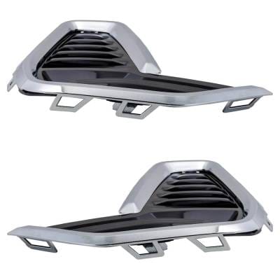 New Front Left And Front Right Fog Light Cover Compatible With Gmc Acadia Sle 6 Cyl 3.6L Acadia Sle thumbnail 12