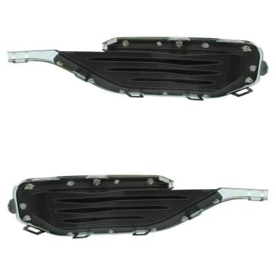 New Front Left And Front Right Fog Light Cover Compatible With Gmc Acadia Sle 6 Cyl 3.6L Acadia Slt thumbnail 10