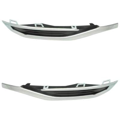 New Front Left And Front Right Fog Light Cover Compatible With Gmc Acadia Sle 4 Cyl 2.0L Acadia Sle thumbnail 8