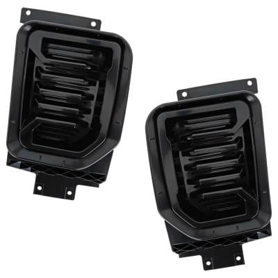 New Front Left And Front Right Fog Light Cover Compatible With Gmc Sierra 2500 Hd Sle 8 Cyl 6.6L thumbnail 2