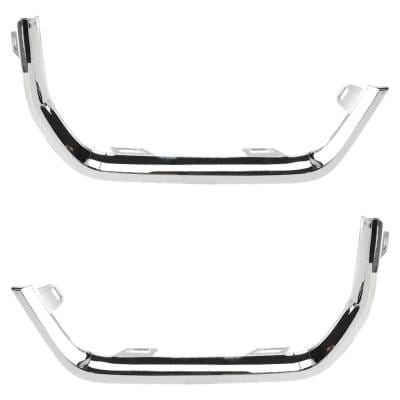 Front Left Outer And Front Right Outer Fog Light Trim Compatible With Gmc Terrain Sle 4 Cyl 1.5L