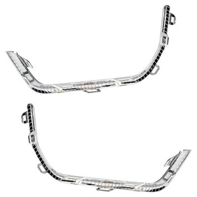 Front Left Outer And Front Right Outer Fog Light Trim Compatible With Gmc Terrain Sle 4 Cyl 1.5L thumbnail 5