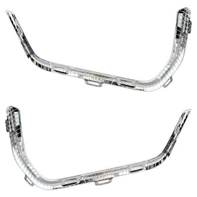 Front Left Outer And Front Right Outer Fog Light Trim Compatible With Gmc Terrain Sle 4 Cyl 1.5L thumbnail 6