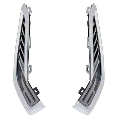 New Front Left And Front Right Fog Light Cover Compatible With Gmc Acadia Slt 4 Cyl 2.0L Acadia thumbnail 6