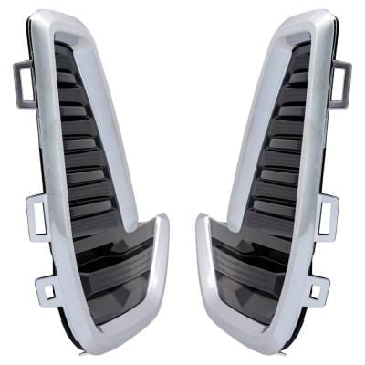 New Front Left And Front Right Fog Light Cover Compatible With Gmc Acadia Slt 6 Cyl 3.6L Acadia At4 thumbnail 4