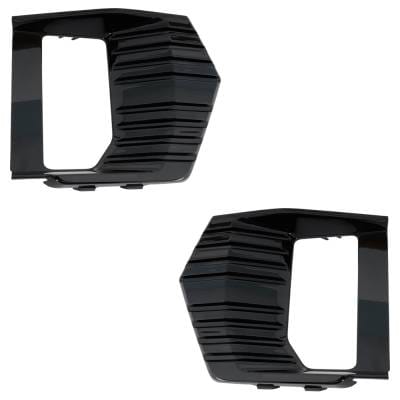 New Front Left And Front Right Fog Light Cover Compatible With Gmc Yukon Xl Sle 6 Cyl 3.0L Yukon Slt thumbnail 4