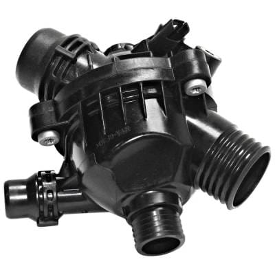 Engine Coolant Thermostat Housing Compatible With 2007-2013 Bmw 328I 335I 128I 323I 325I 330I 335Is thumbnail 2