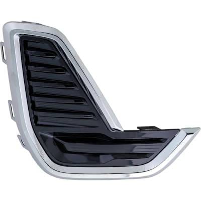 New Chrome Fog Light Cover Compatible With Gmc Acadia Slt 6 Cyl 3.6L Acadia At4 6 Cyl 3.6L Acadia thumbnail 2