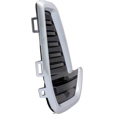 New Chrome Fog Light Cover Compatible With Gmc Acadia Sle 4 Cyl 2.5L Acadia At4 6 Cyl 3.6L Acadia thumbnail 4