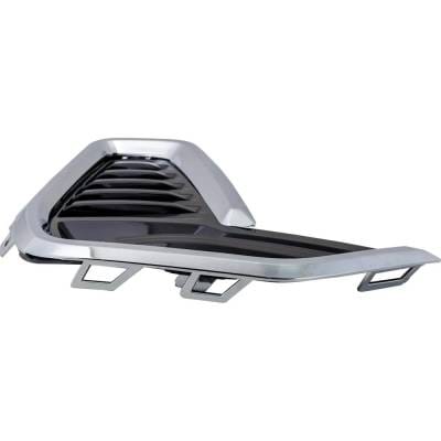 New Chrome Fog Light Cover Compatible With Gmc Acadia Sle 4 Cyl 2.5L Acadia At4 6 Cyl 3.6L Acadia thumbnail 12