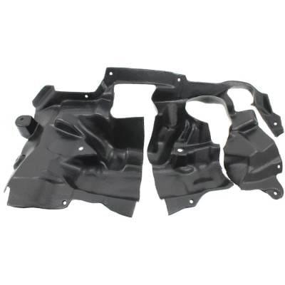 Fender Splash Shield Compatible With 2009-2019 Bmw 528I 535D 535I 550I Right Passenger Side Plastic thumbnail 2
