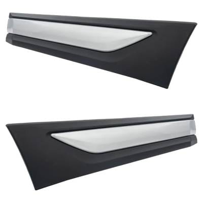 New Rear Left Lower And Rear Right Lower Door Molding And Beltlines Compatible With Mitsubishi thumbnail 6