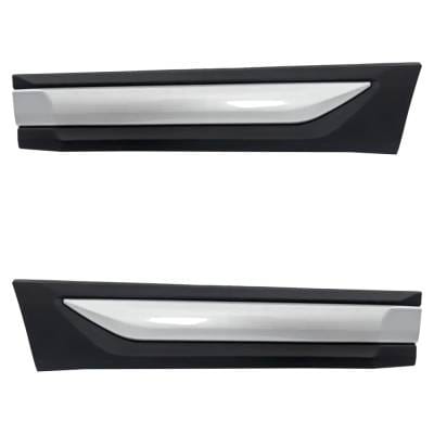 New Rear Left Lower And Rear Right Lower Door Molding And Beltlines Compatible With Mitsubishi thumbnail 2