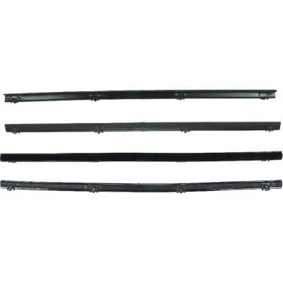 New Rear Door Kit Beltline Molding Compatible With Chevrolet Gmc C15/C1500 Suburban All Submodels thumbnail 4