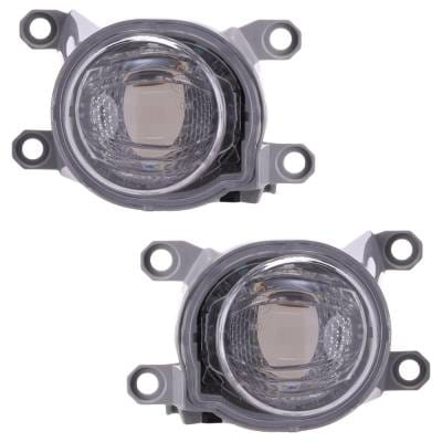 New Front Left And Front Right Fog Light Compatible With Toyota Prius Le 4 Cyl 1.8L 2022 Production thumbnail 2