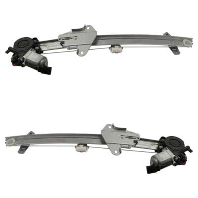 New Front Left And Front Right Window Regulator Compatible With Honda Civic Ex-L Civic Lx-P thumbnail 6