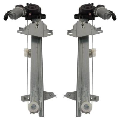 New Front Left And Front Right Window Regulator Compatible With Honda Civic Ex-L Civic Lx-P thumbnail 12