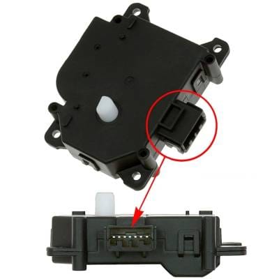 New Auxiliary A/C Actuator Compatible With Acura Cadillac Ford Edge Sel 4 Cyl 2.0L Mdx Touring 6 Cyl thumbnail 2