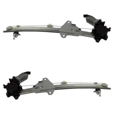 New Front Left And Front Right Window Regulator Compatible With Honda Civic Ex Civic Ex-L 2016-2020 thumbnail 4