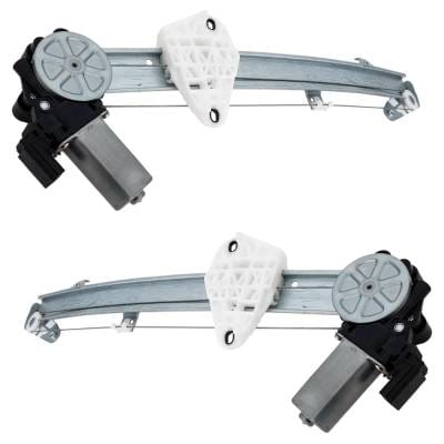 New Front Left And Front Right Window Regulator Compatible With Honda Fit Dx 4 Cyl 1.5L Fit Lx 4 Cyl thumbnail 6