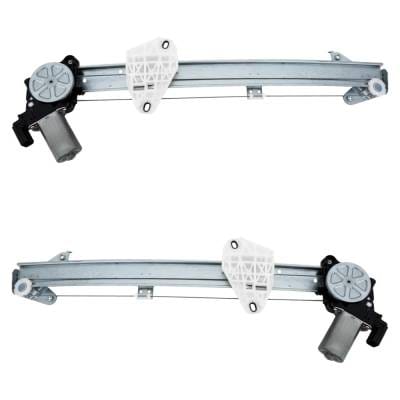 New Front Left And Front Right Window Regulator Compatible With Honda Fit Ex-L 4 Cyl 1.5L Fit Dx 4 thumbnail 4