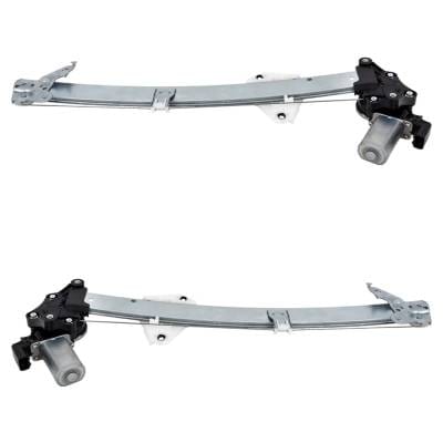 New Front Left And Front Right Window Regulator Compatible With Honda Fit Ex-L 4 Cyl 1.5L Fit Dx 4 thumbnail 10