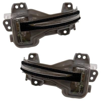 New Pair Of Mirror Turn Signal Light Compatible With Honda Hr-V Sport 4 Cyl 2.0L Cr-V Hybrid Sport thumbnail 6