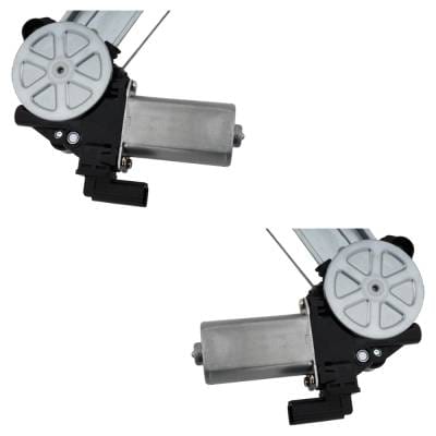 New Front Left And Front Right Window Regulator Compatible With Honda Fit Dx 4 Cyl 1.5L Fit Ex 4 Cyl thumbnail 14