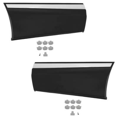 New Rear Left Lower And Rear Right Lower Door Molding And Beltlines Compatible With Honda Cr-V thumbnail 2
