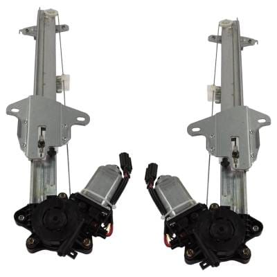 New Front Left And Front Right Window Regulator Compatible With Honda Civic Lx-P Civic Ex-L thumbnail 2