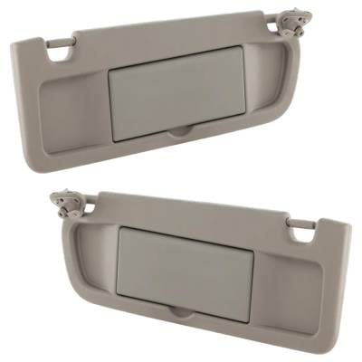 New Left And Front Right Sun Visor Compatible With Honda Civic Dx 4 Cyl 1.8L Civic Si 4 Cyl 2.0L thumbnail 2