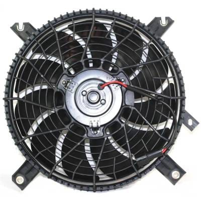 New A/C Condenser Cooling Fan Assembly Compatible With Suzuki Grand Vitara Limited 6 Cyl 2.5L Vitara thumbnail 2