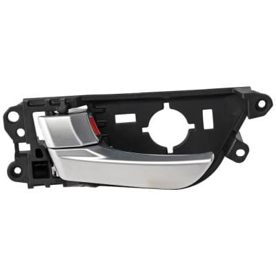 Front Driver Side Interior Door Handle Compatible With 2013-2017 Hyundai Veloster Silver With Lock thumbnail 2