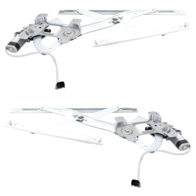 New Front Left And Front Right Window Regulator Compatible With Ford F-250 Super Duty Xl 8 Cyl 6.2L thumbnail 12