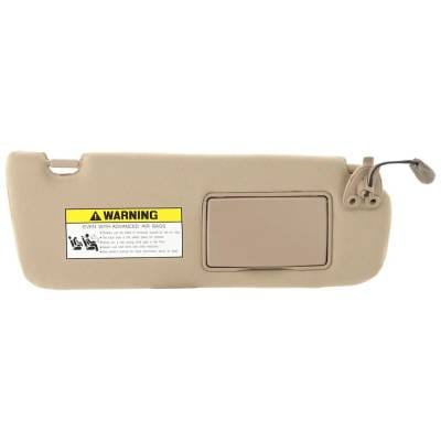 New Right Front Sun Visor Compatible With Hyundai Sonata Lx 6 Cyl 2.7L Sonata Limited 4 Cyl 2.4L thumbnail 2