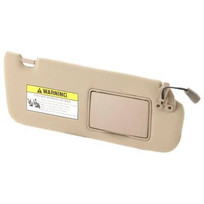 New Right Front Sun Visor Compatible With Hyundai Sonata Lx 6 Cyl 2.7L Sonata Limited 4 Cyl 2.4L thumbnail 4
