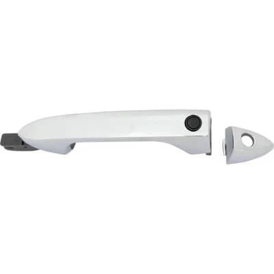 Front Driver Side Exterior Door Handle Compatible With 2013-2021 Honda Pilot Honda Accord Chrome thumbnail 2