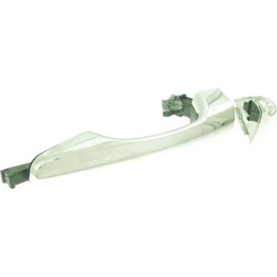 Front Driver Side Exterior Door Handle Compatible With 2013-2019 Hyundai Santa Fe Chrome With Key thumbnail 4