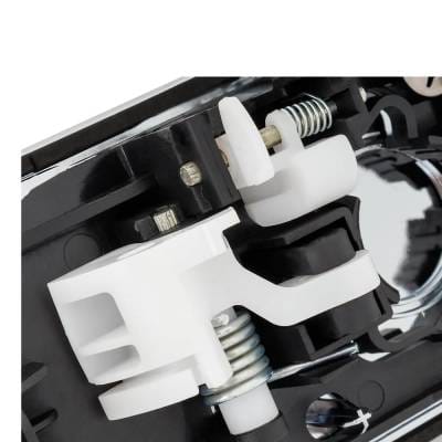 Front Or Rear Passenger Side Exterior Door Handle Compatible With 2015-2022 Ford F-150 Chrome thumbnail 16