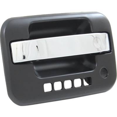 Front Driver Side Exterior Door Handle Compatible With 2009-2022 Ford F-150 Chrome Lever With Primed thumbnail 4