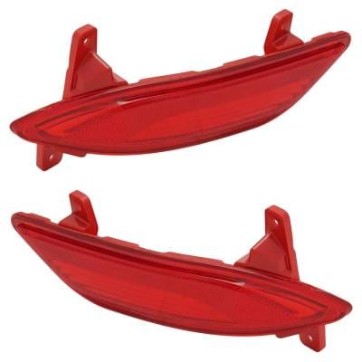 New Rear Left And Rear Right Bumper Reflector Compatible With Buick Encore All Submodels 2017-2022 thumbnail 6