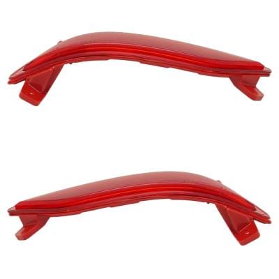 New Rear Left And Rear Right Bumper Reflector Compatible With Buick Encore All Submodels 2017-2022 thumbnail 12