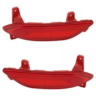 New Rear Left And Rear Right Bumper Reflector Compatible With Buick Encore All Submodels 2017-2022 thumbnail 2