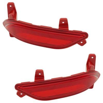 New Rear Left And Rear Right Bumper Reflector Compatible With Buick Encore All Submodels 2017-2022 thumbnail 4